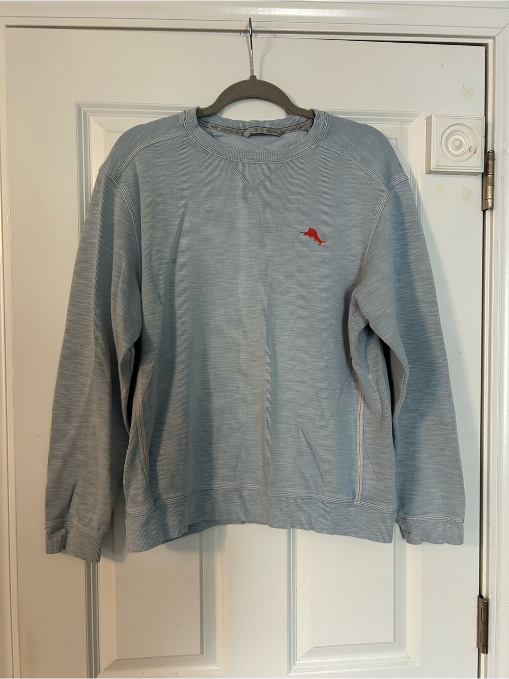 Tommy Bahama men’s Pale Blue Casual long sleeve top size XL